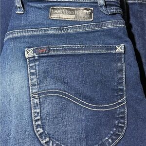 Lee urban riders Women's Straight Leg Blue Jeans